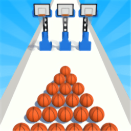 篮球倍增跑游戏(basketball hoops)