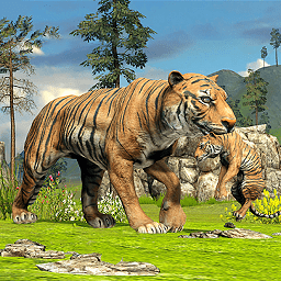 丛林老虎模拟器游戏