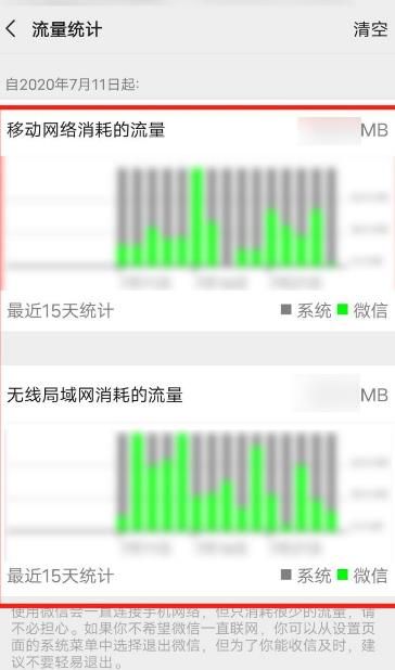 手机微信app怎么查看流量统计[多图]图片6