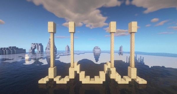 我的世界手游天堂之门怎么建？建造图文攻略[视频][多图]图片6