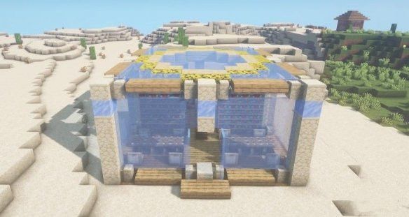 我的世界手游沙漠图书馆怎么建造？图文详解[视频][多图]图片13