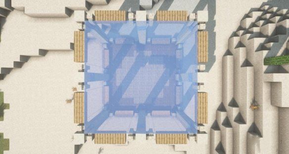我的世界手游沙漠图书馆怎么建造？图文详解[视频][多图]图片8