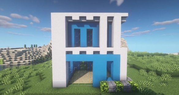 我的世界手游双层小别墅怎么建？建造图文攻略[多图]图片18