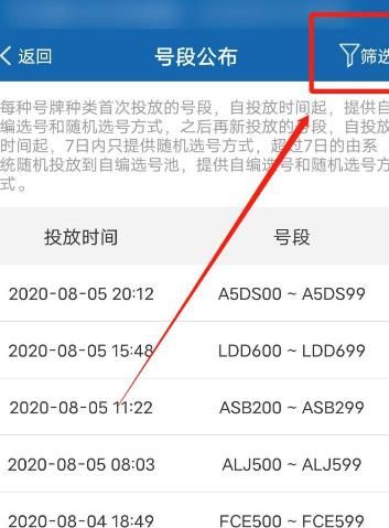 交管12123app怎么查看车牌号段公布信息[多图]图片5