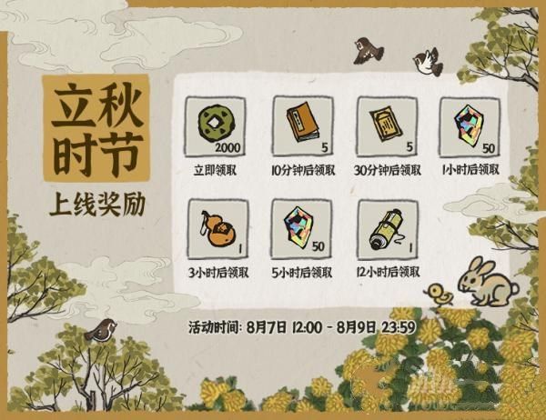 江南百景图立秋节有什么活动？奖励内容介绍[视频][多图]图片2
