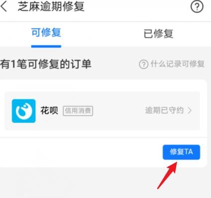 支付宝蚂蚁信用逾期记录怎么修复？支付宝蚂蚁信用逾期记录修复的方法[多图]图片5