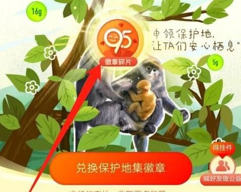 支付宝APP怎么兑换保护地集徽章？支付宝APP兑换保护地集徽章的方法[多图]图片8