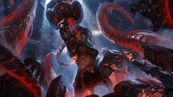LOL扎克与炼金收获新皮肤，从属于战地机甲系列[视频][多图]图片3