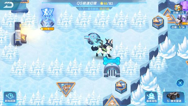 QQ飞车手游S18极速幻境第一天满星通关路线攻略[视频][多图]