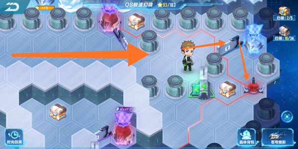 QQ飞车手游S18极速幻境第三天章节通关路线图文攻略[视频][多图]图片3