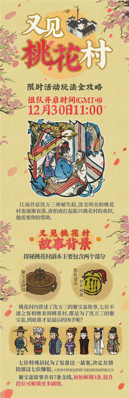 江南百景图又见桃花村活动玩法攻略，活动时间及奖励兑换详情一览[视频][多图]
