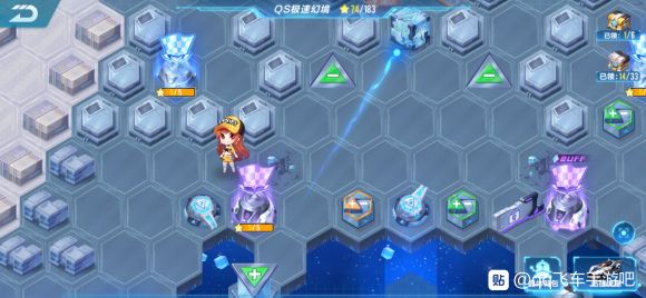 qq飞车qs极速幻境1-4章通关路线分享[视频][多图]图片2