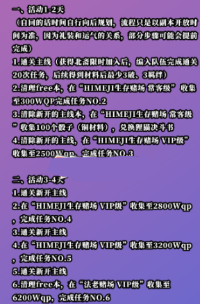 FGO第四期夏活任务怎么做？流程图文介绍[视频][多图]