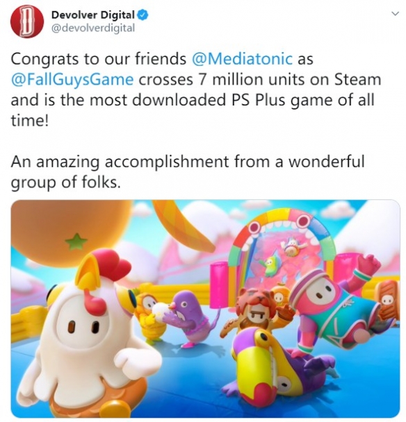 糖豆人终极淘汰赛爆火Steam销量突破700万！[视频][多图]