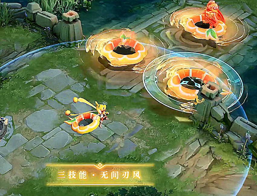 王者荣耀李元芳九夏金橙皮肤特效怎么样？局内技能效果一览[视频][多图]图片4